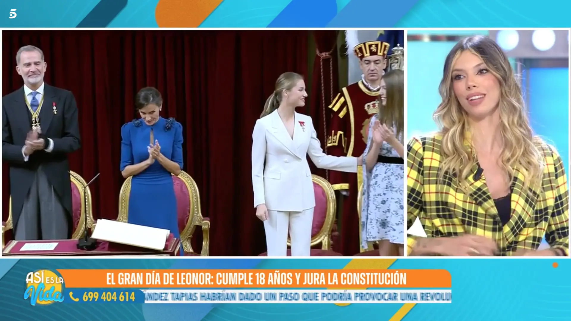 alejandra rubio traje maria teresa campos 2