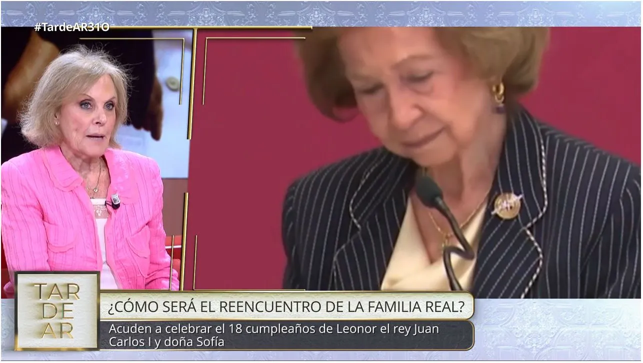 La reina Sofía está enfadada con Victoria Federica, según Paloma Barrientos.