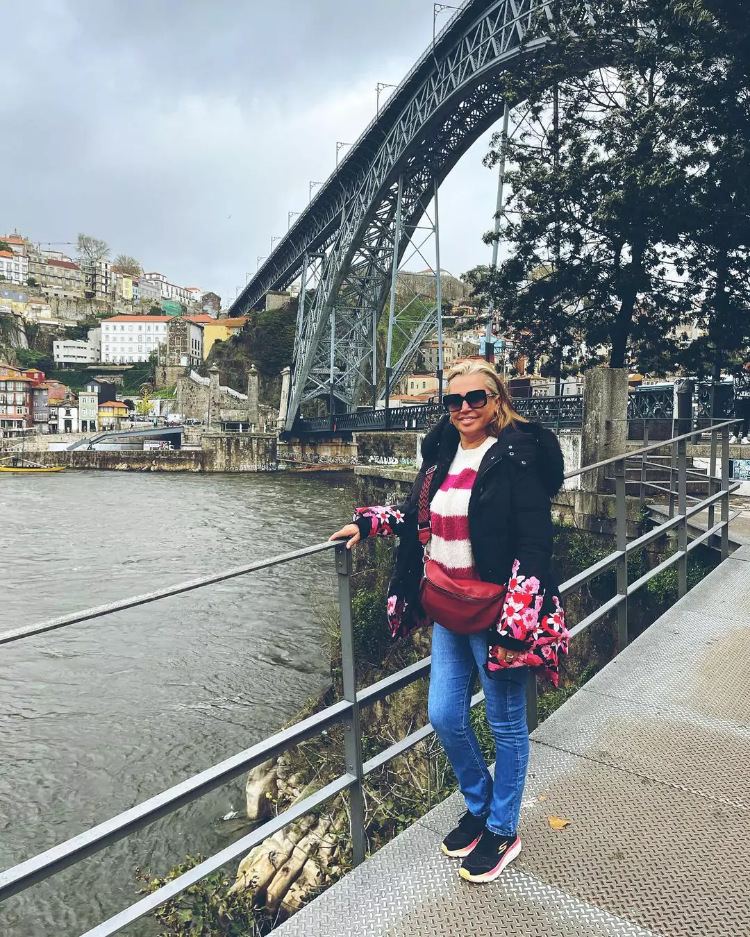 Belén Esteban y Miguel Marcos durante su escapada a Oporto (Instagram: @belenestebanmenendez)