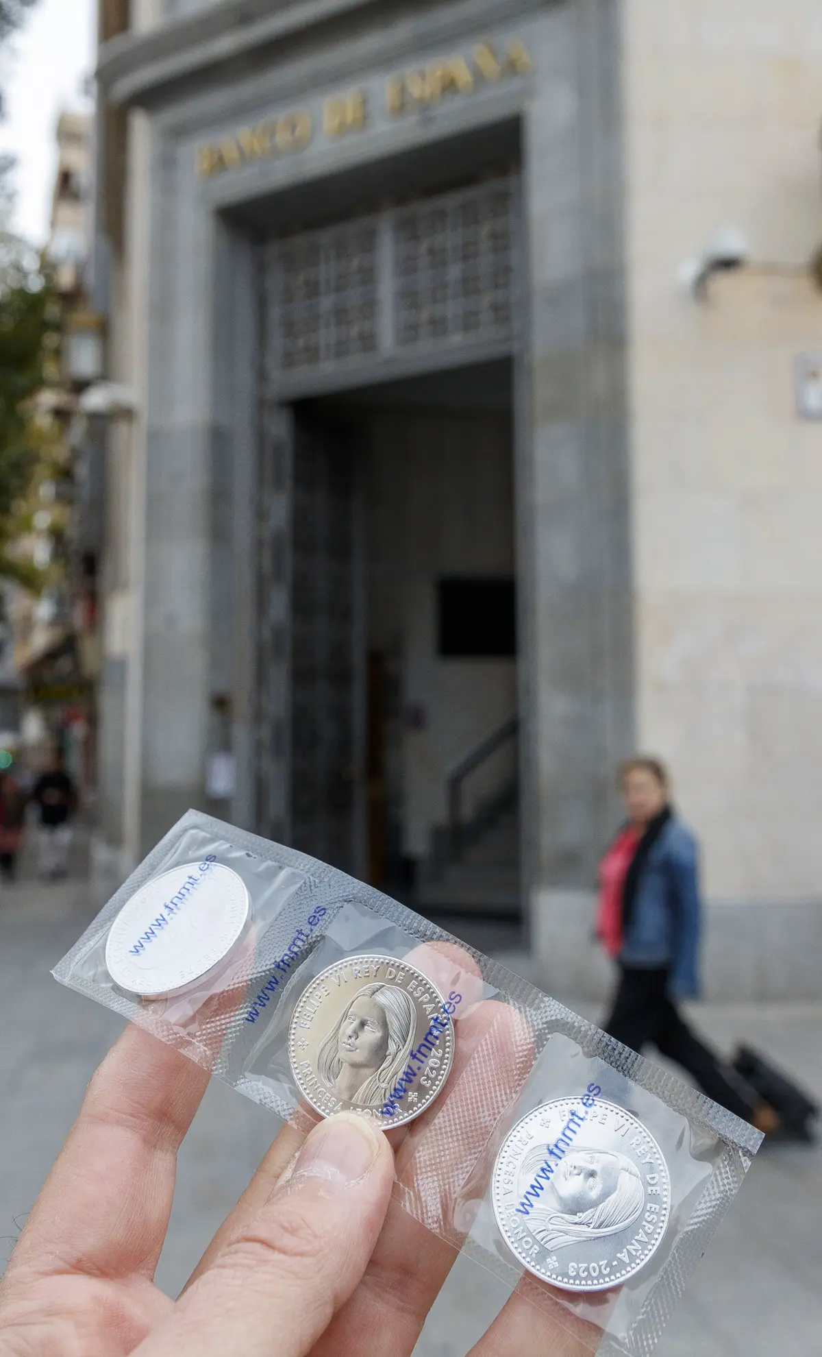 Moneda de la princesa Leonor