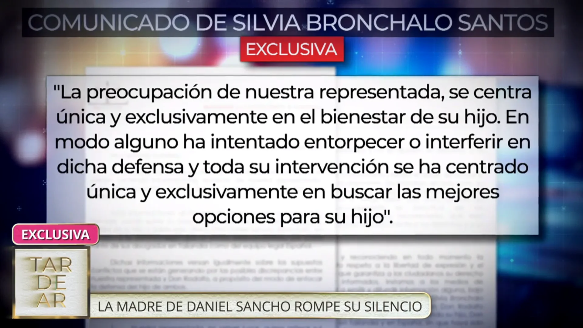 Los abogados de Silvia Bronchalo remiten un comunicado a los medios de comunicación (Telecinco)