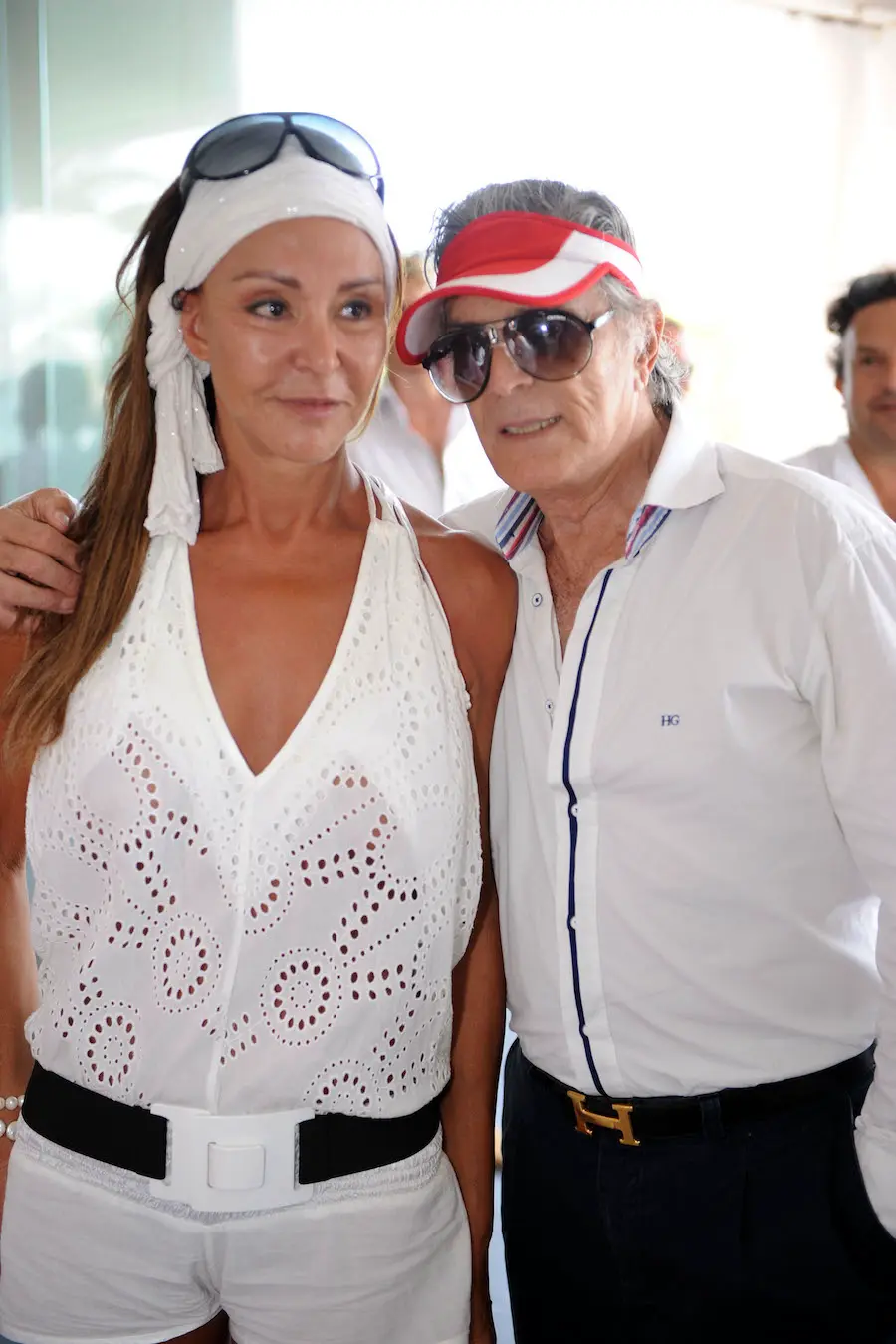 Mari Ángeles Grajal en una imagen con Jaime Ostos en 2011.