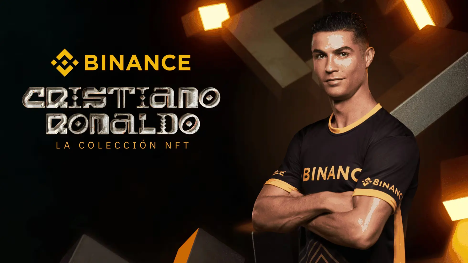 Cristiano en una imagen de campaña de Binance