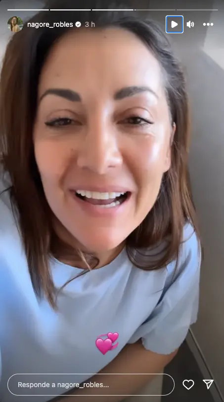 Nagore Robles habla en stories desde el hospital tras ser operada