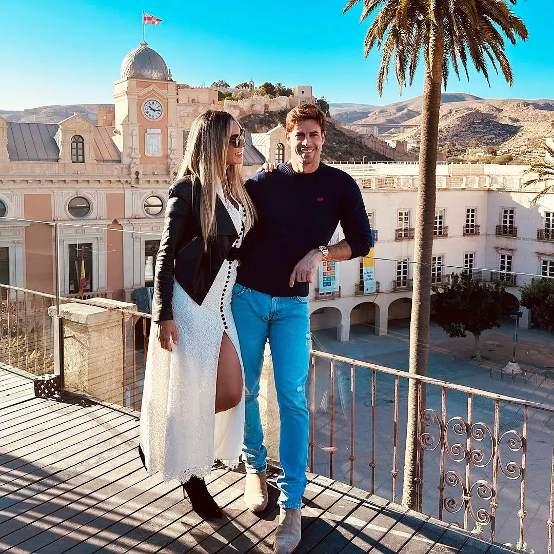 William Levy y Elizabeth Gutiérrez en una imagen en España en 2023