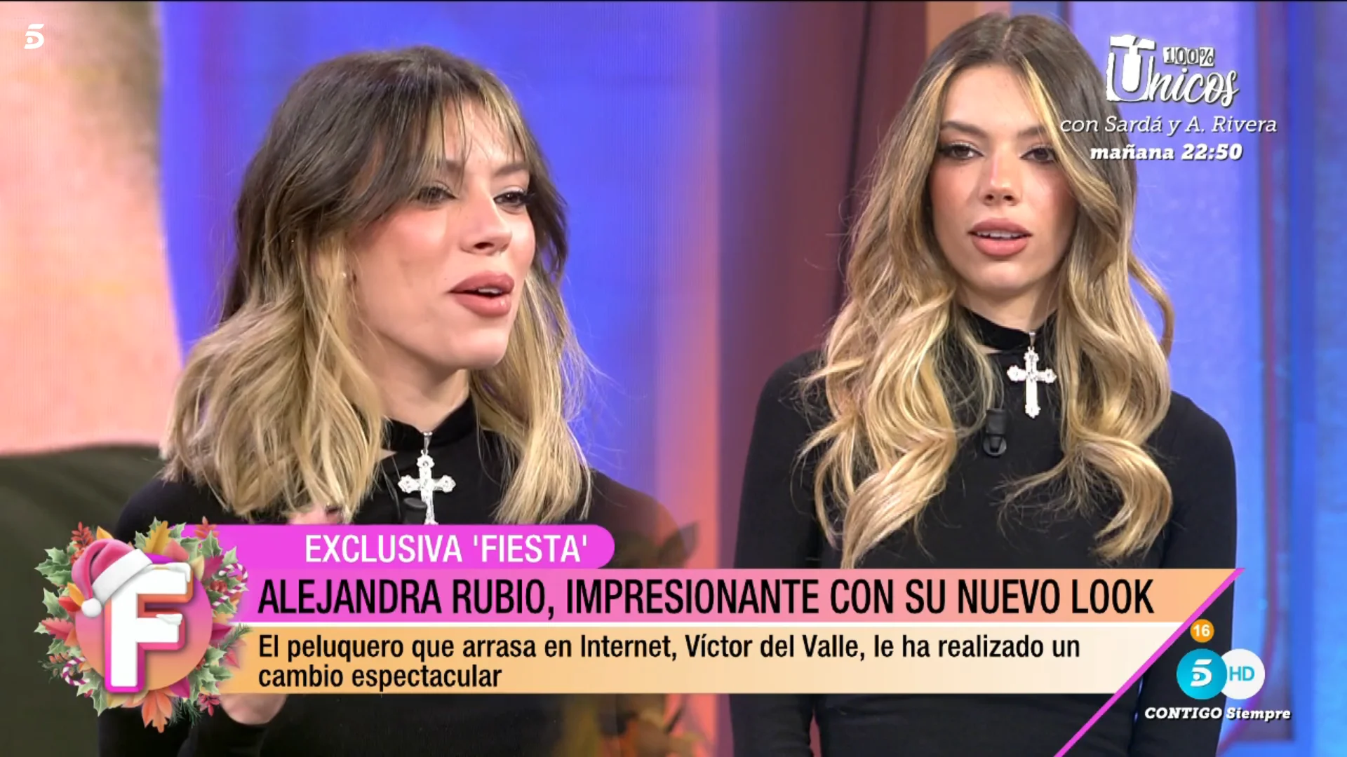 Alejandra Rubio antes y después (Telecinco)