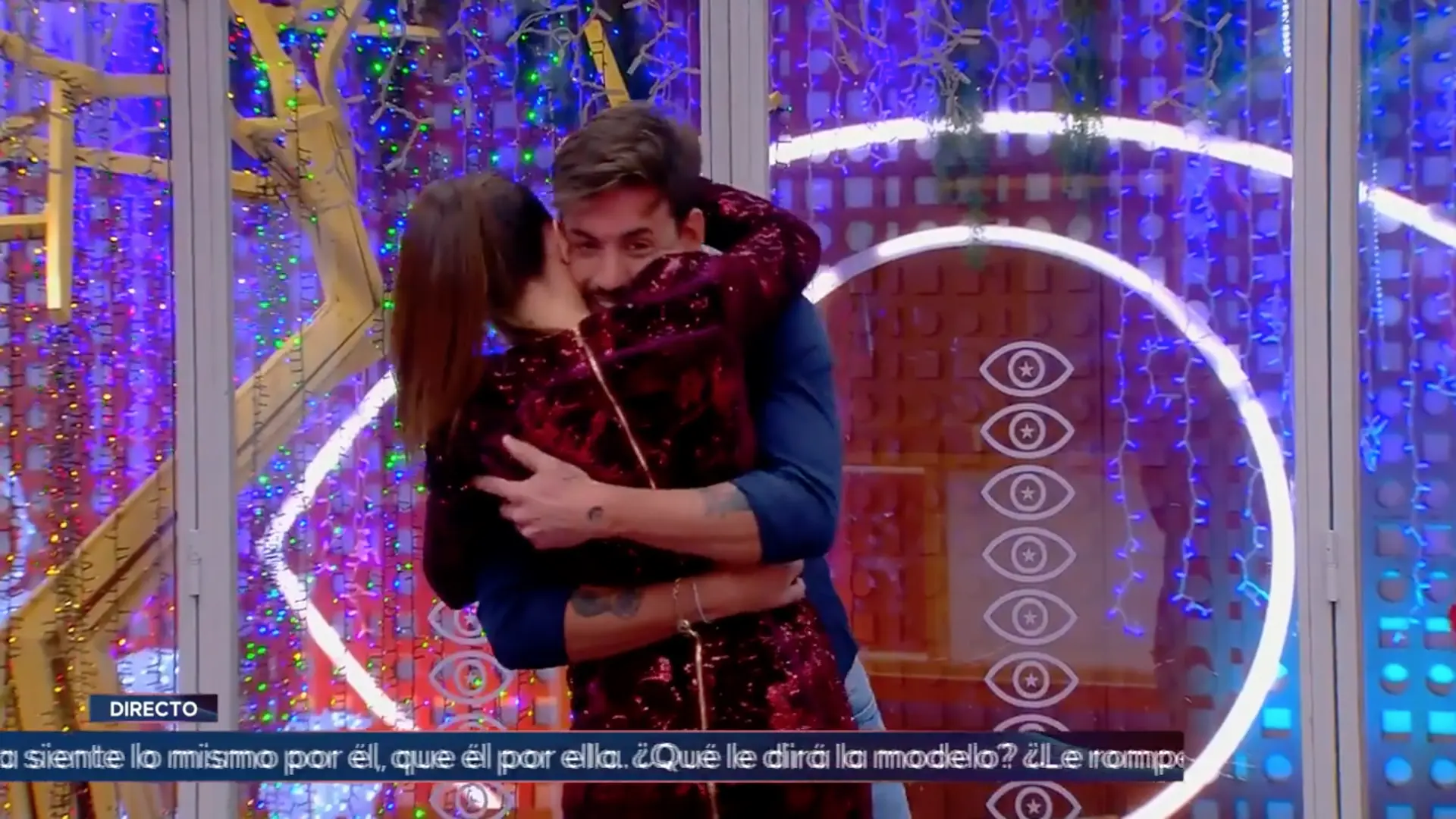 Jessica Bueno y Luitingo, muy felices de reencontrarse en 'GH VIP 8'.