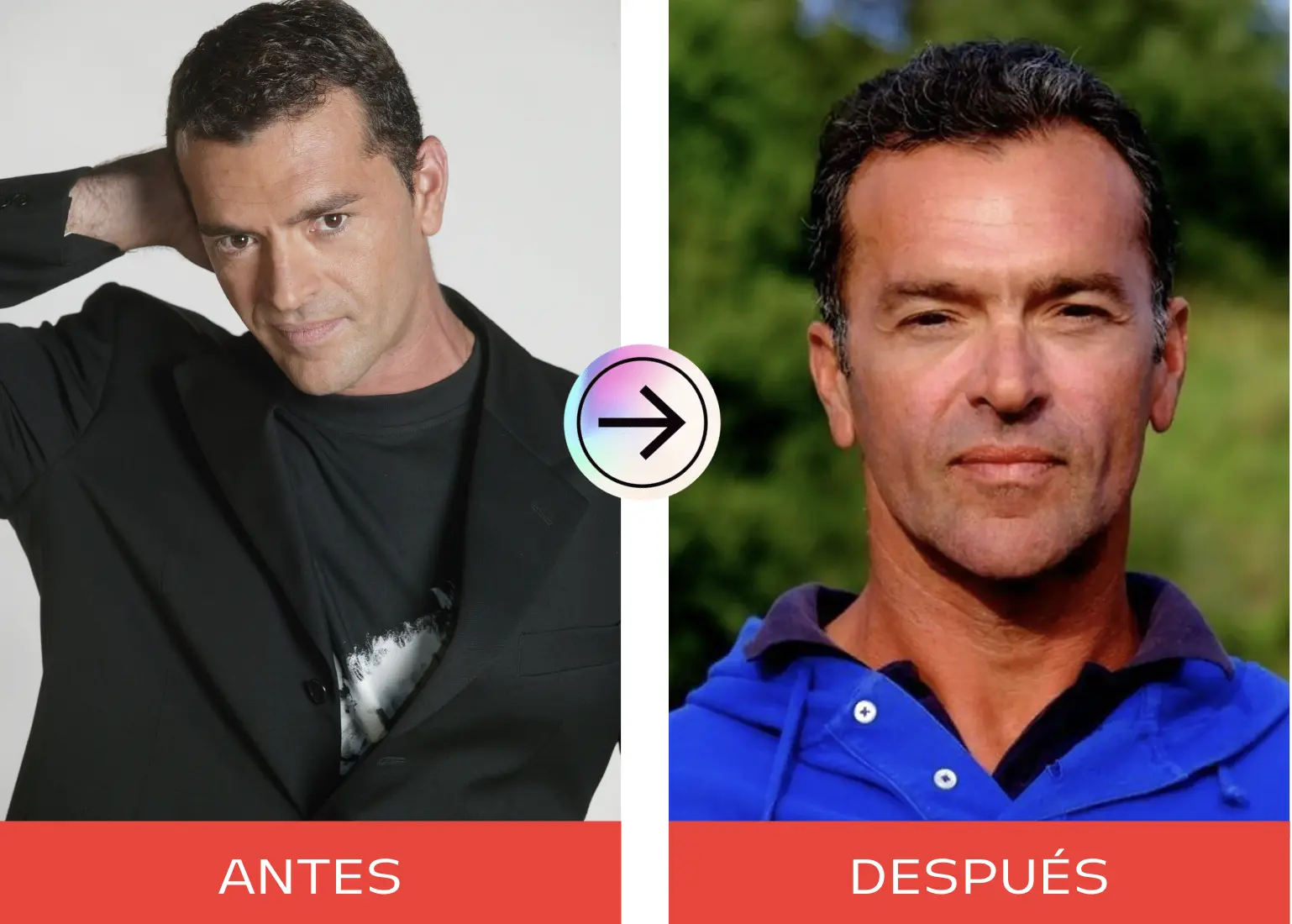 Frank Francés Antes y Ahora