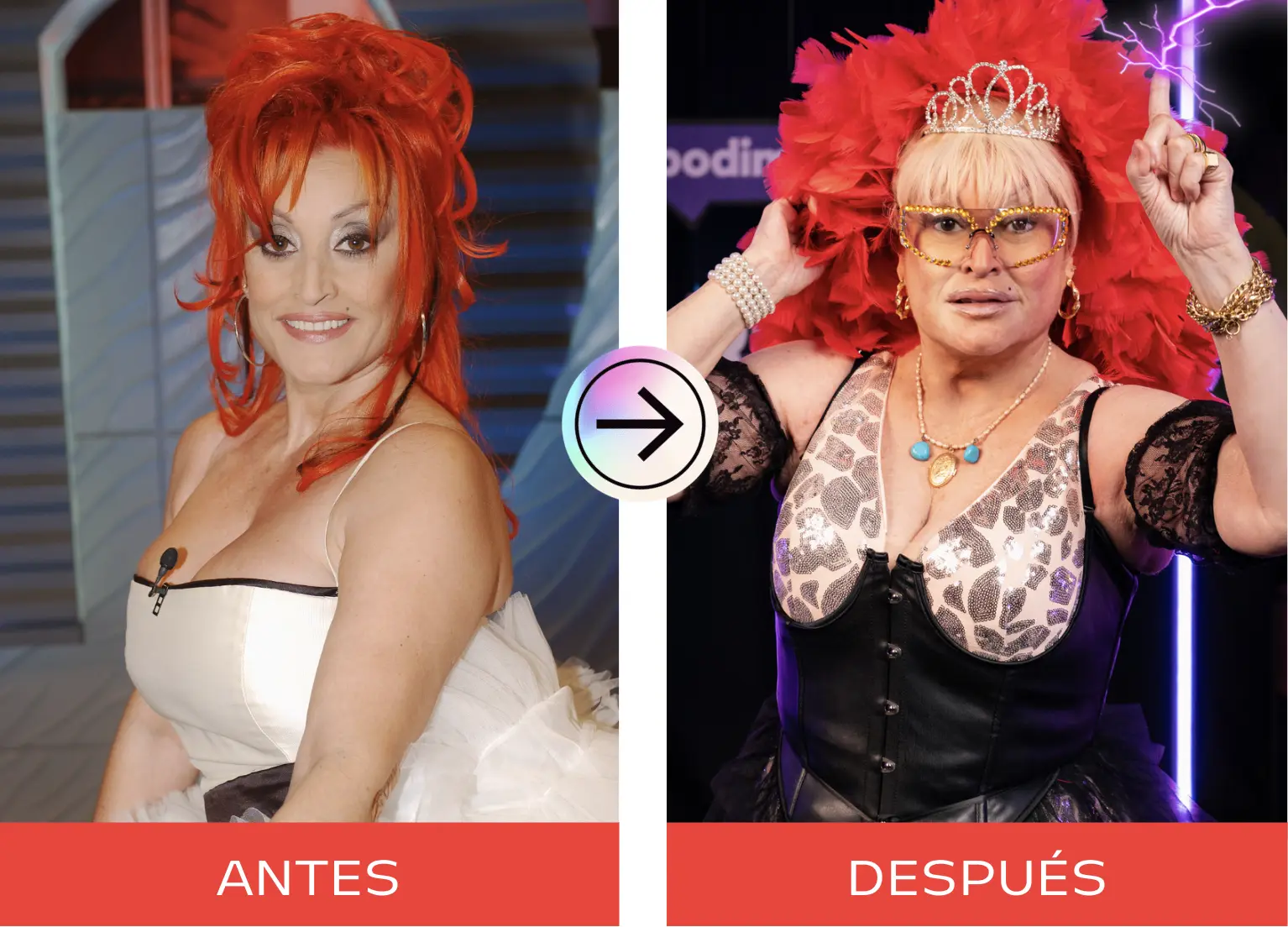 Aramis Fuster Antes y Ahora