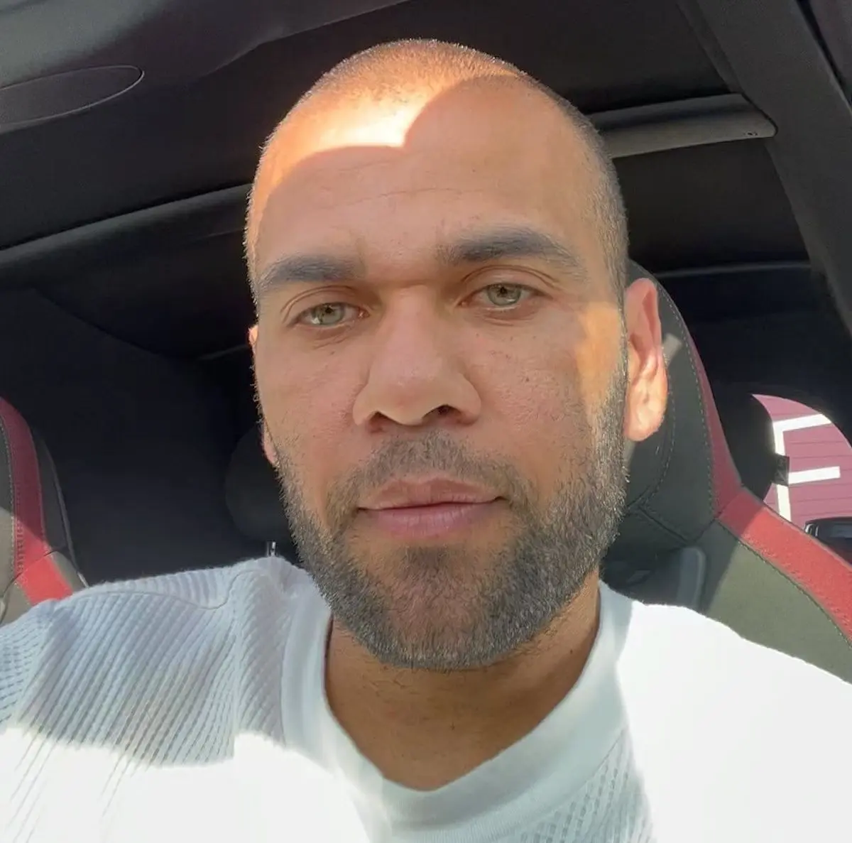 Dani Alves en una imagen de redes