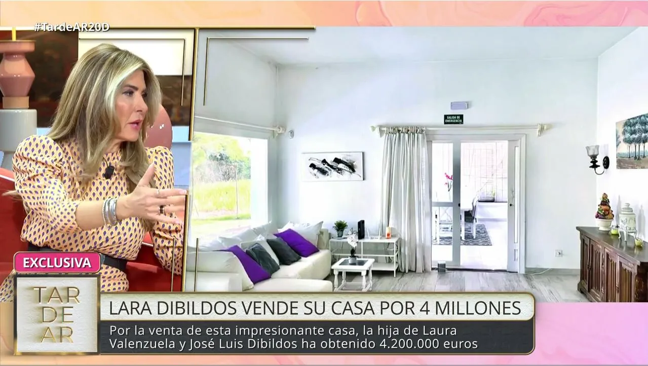 lara dibildos vende casa marbella