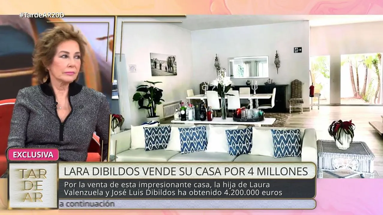 lara dibildos vende casa marbella