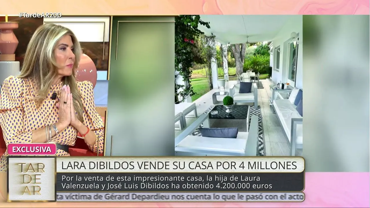 lara dibildos vende casa marbella