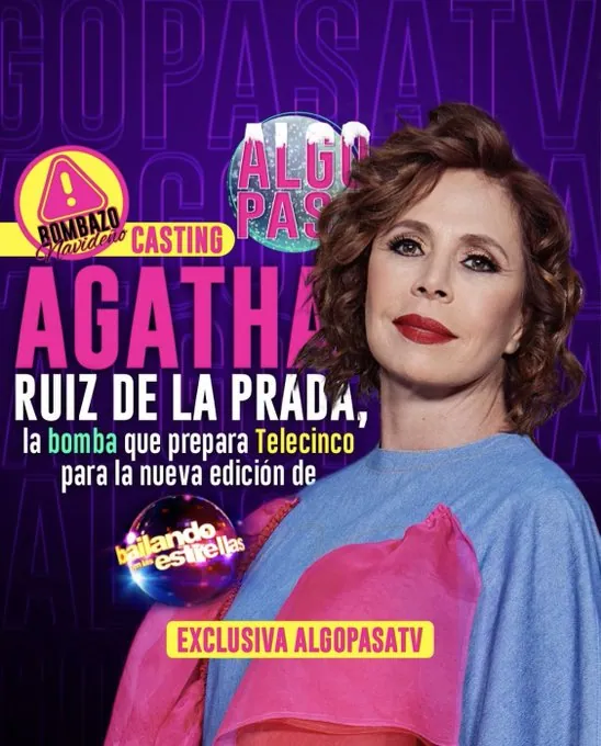 agatha ruiz de la prada bailando con las estrellas