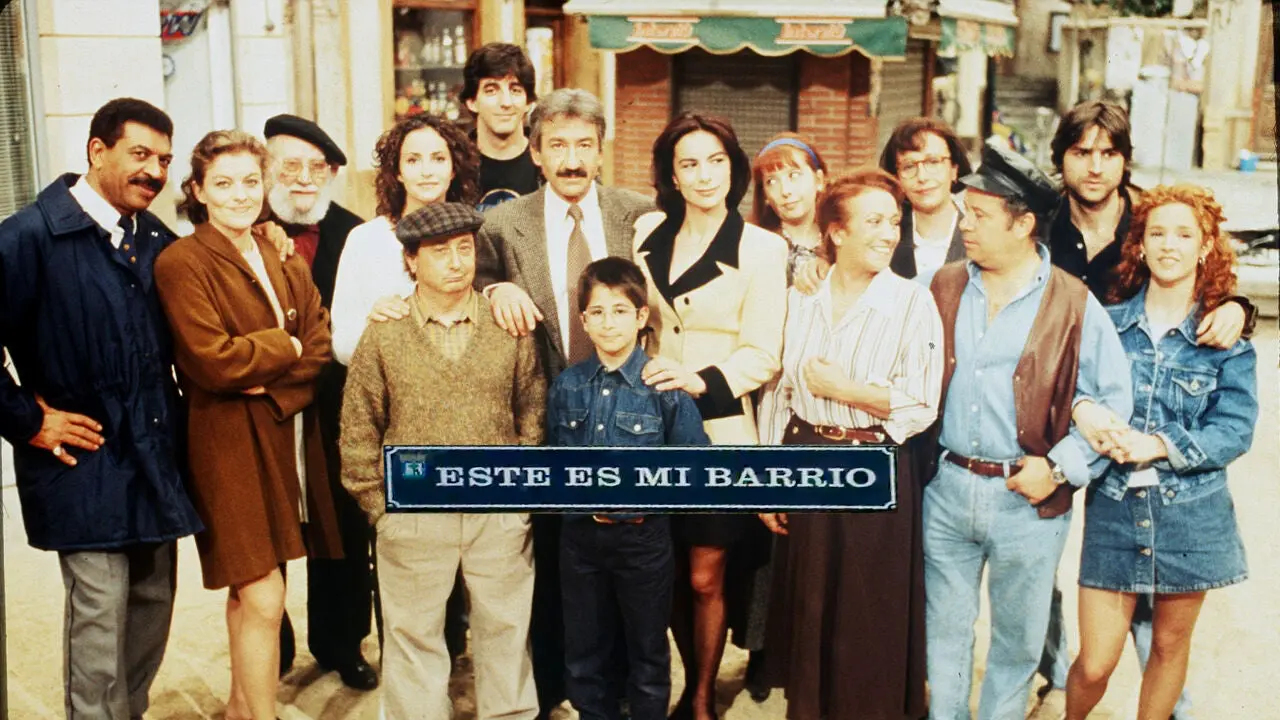 Los protagonistas de la serie "Éste es mi barrio".