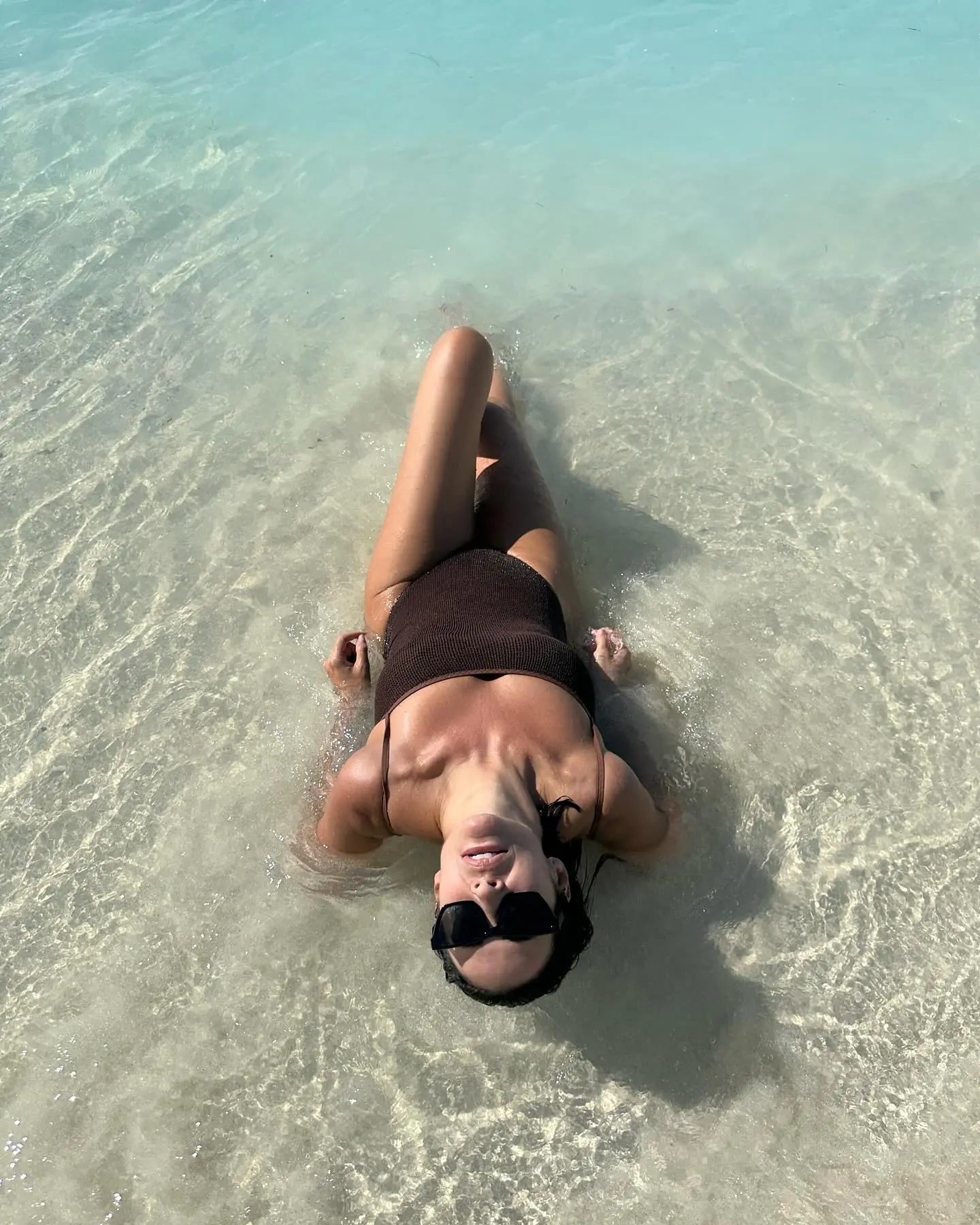 Vicky Martín Berrocal en una imagen en bañador en Bahamas (redes)