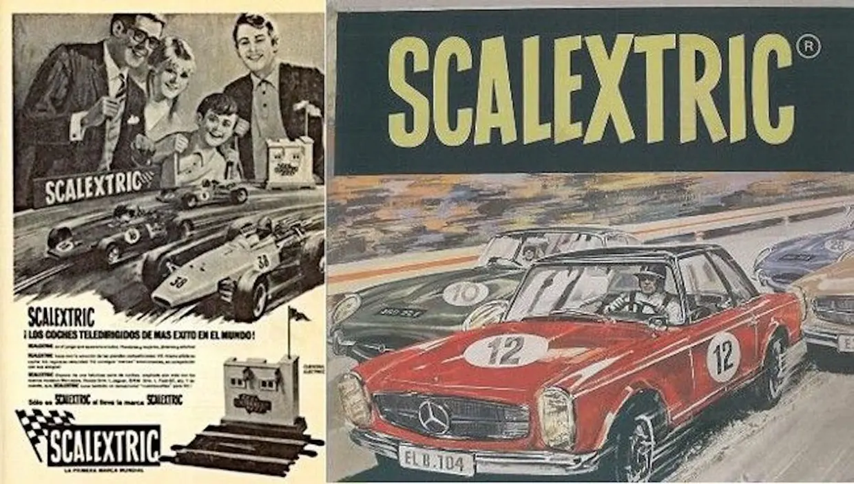 El Scalextric era un sueño para cualquier niño.