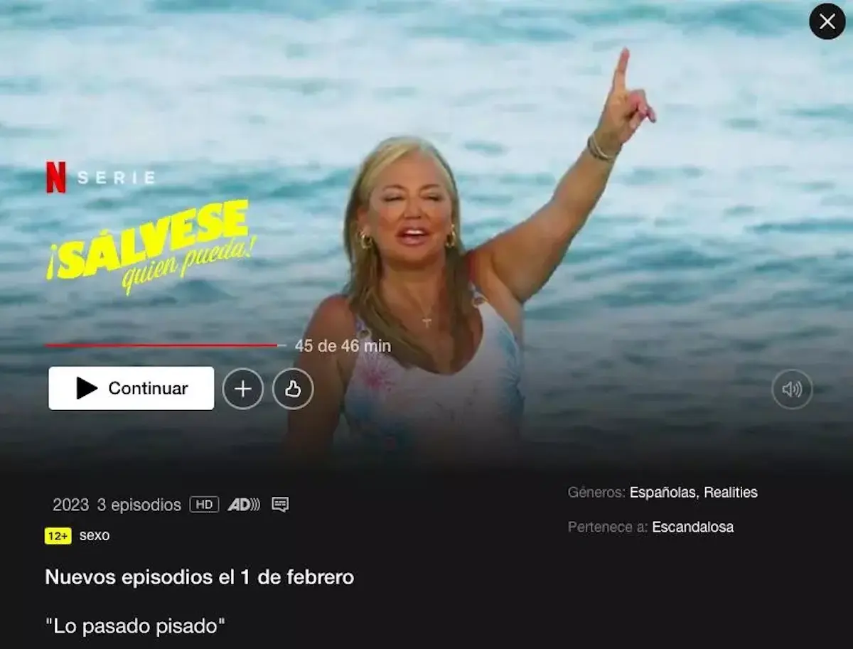 Netflix da la fecha de estreno de la segunda parte de 'Sálvese quien pueda'
