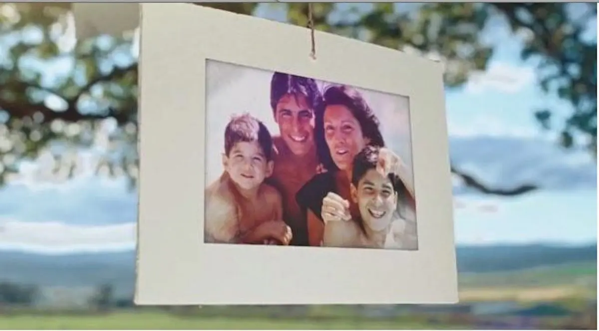 Una imagen de Carmina Ordoñez y sus hijos.