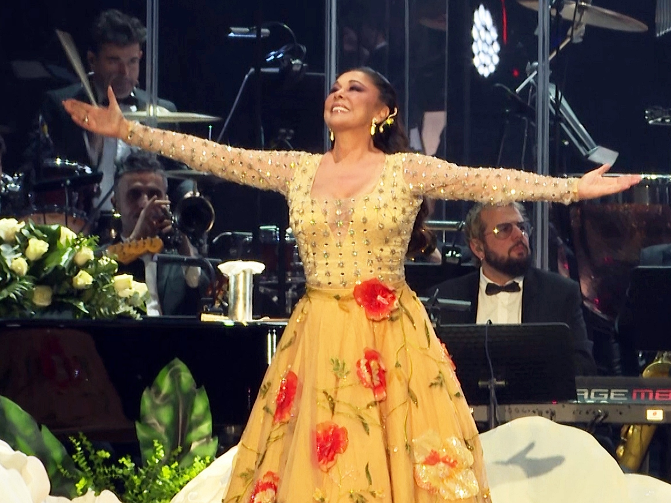 Isabel Pantoja en el escenario durante su concierto a 13 de Enero de 2023 en Bilbao (España).
Europa Press Reportajes / Europa Press
14/1/2024