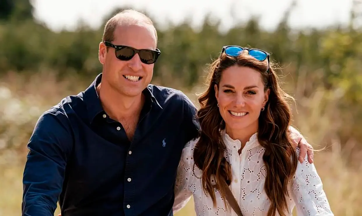 El príncipe Guillermo de Inglaterra y su mujer Kate Middleton.