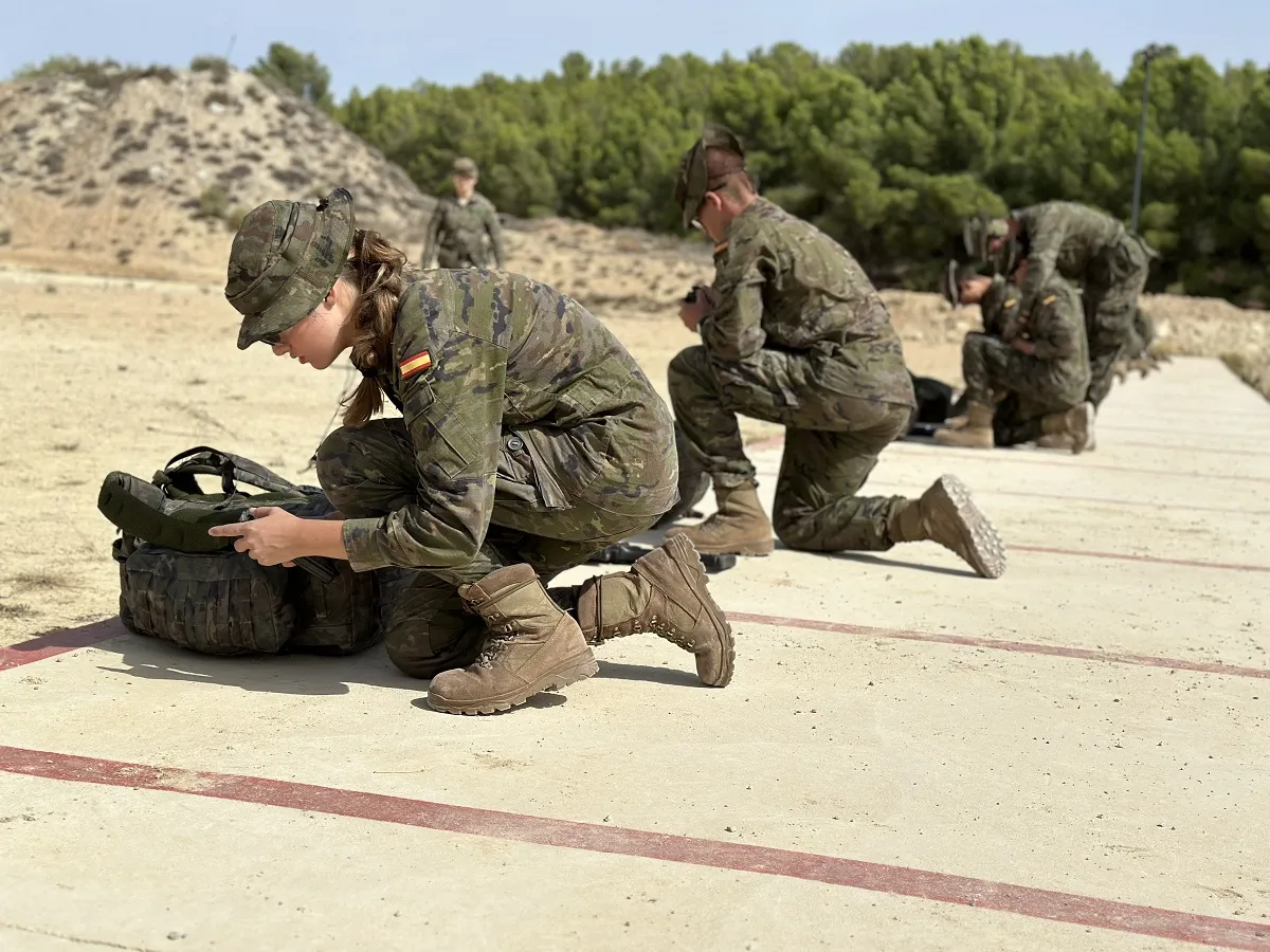 leonor instruccion militar