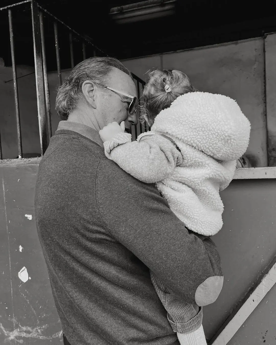 Bertín Osborne y su nieta Micaela