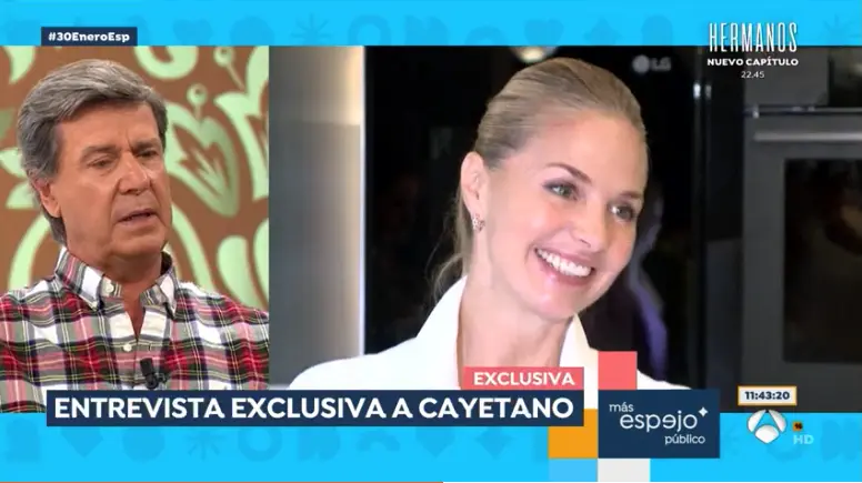 Cayetano Martínez de Irujo habla de Genoveva Casanova con Susanna Griso