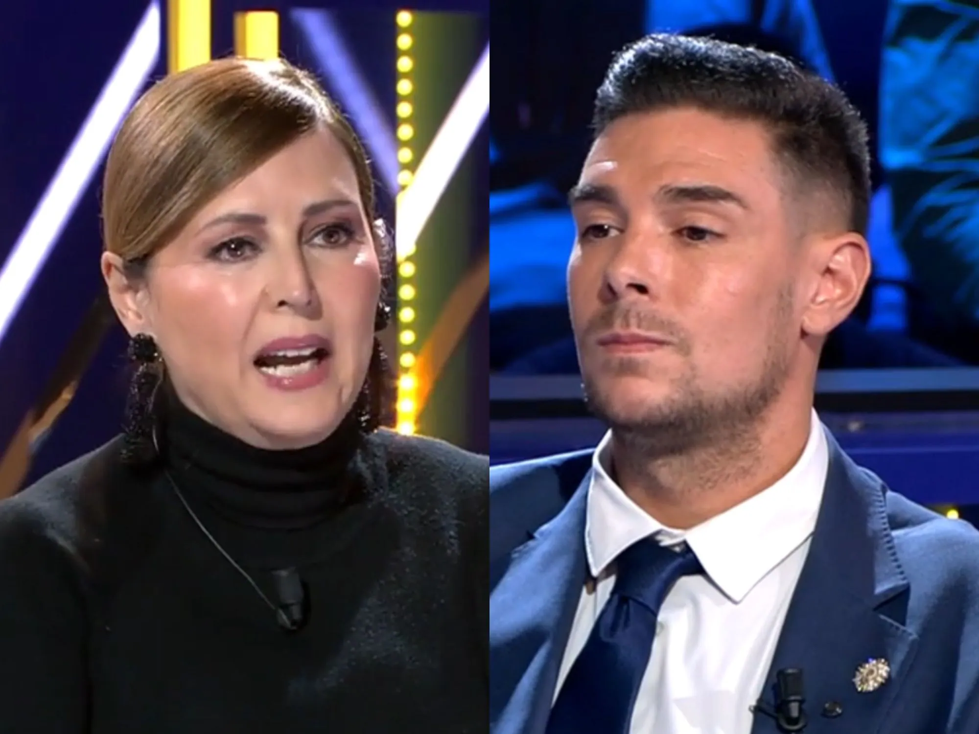 Gabriela Ostos y Jacobo Ostos han tenido un fuerte enfrentamiento por el testamento de su padre (Telecinco)