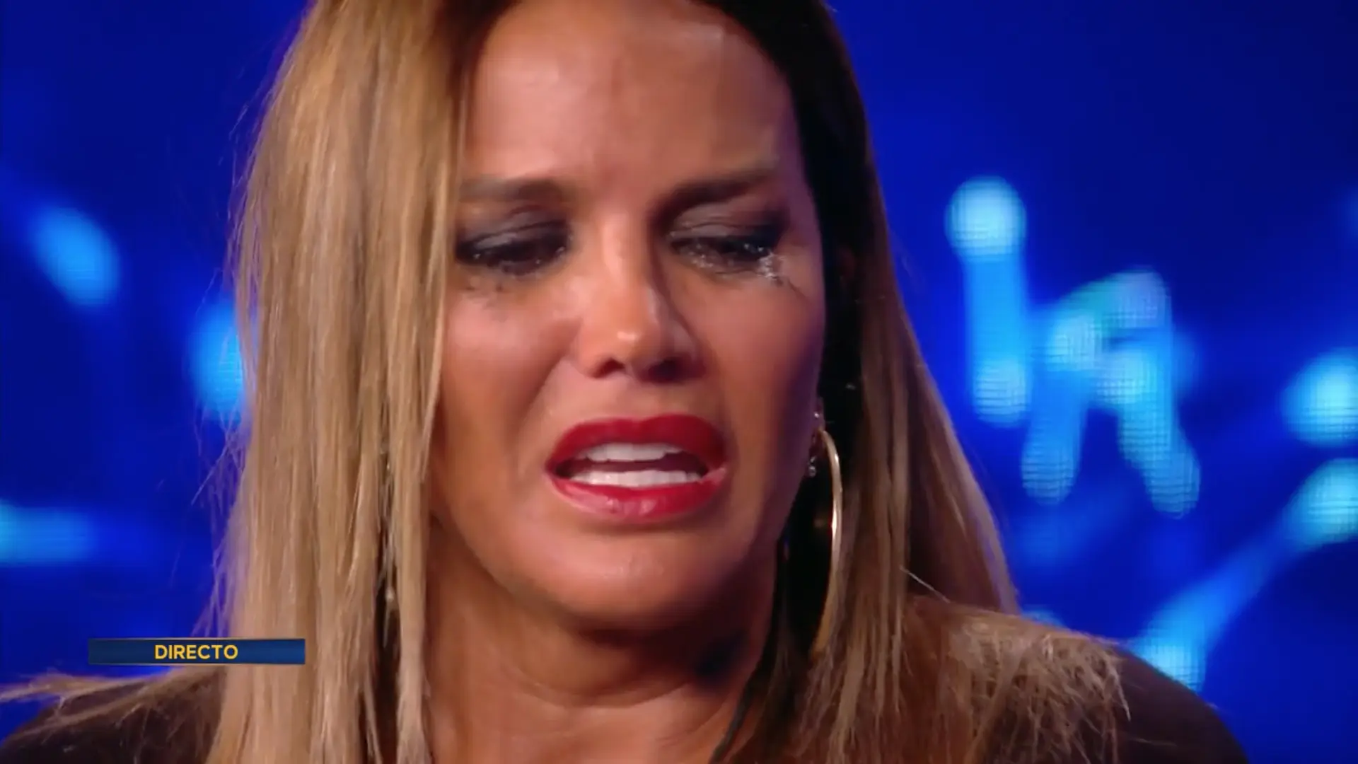 Marta López, llorando tras contar los dramas de su vida en 'GH Dúo'.