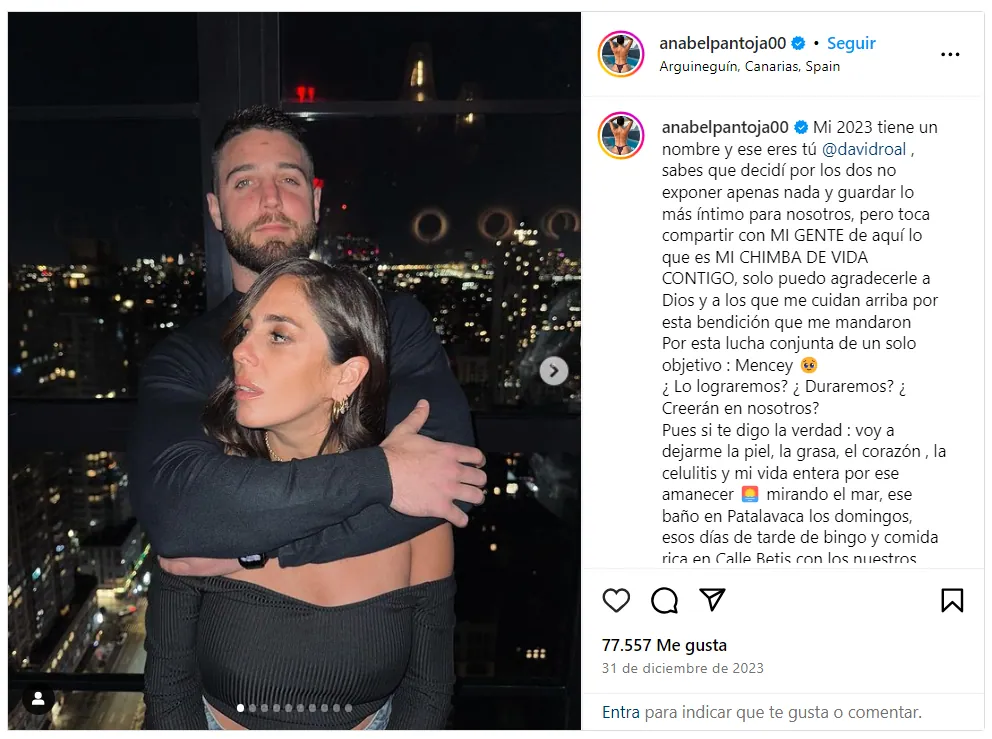 anabel pantoja y david rodriguez infidelidad