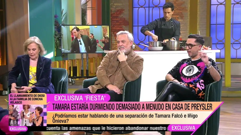 Fiesta habla de la supuesta crisis de Tamara Falcó e Íñigo Onieva