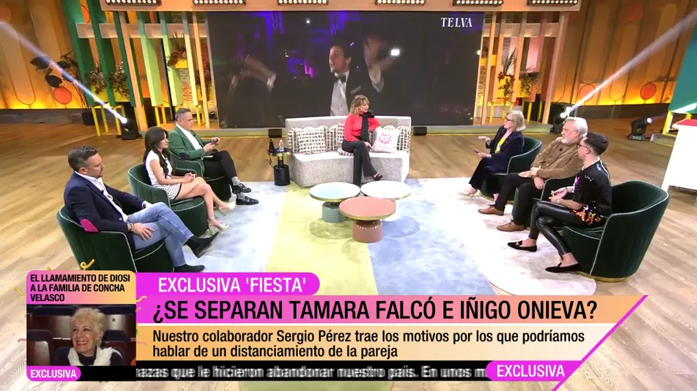 Fiesta habla de la supuesta crisis de Tamara Falcó e Íñigo Onieva