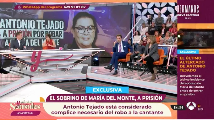 Y ahora Sonsoles comenta el caso de Antonio Tejado