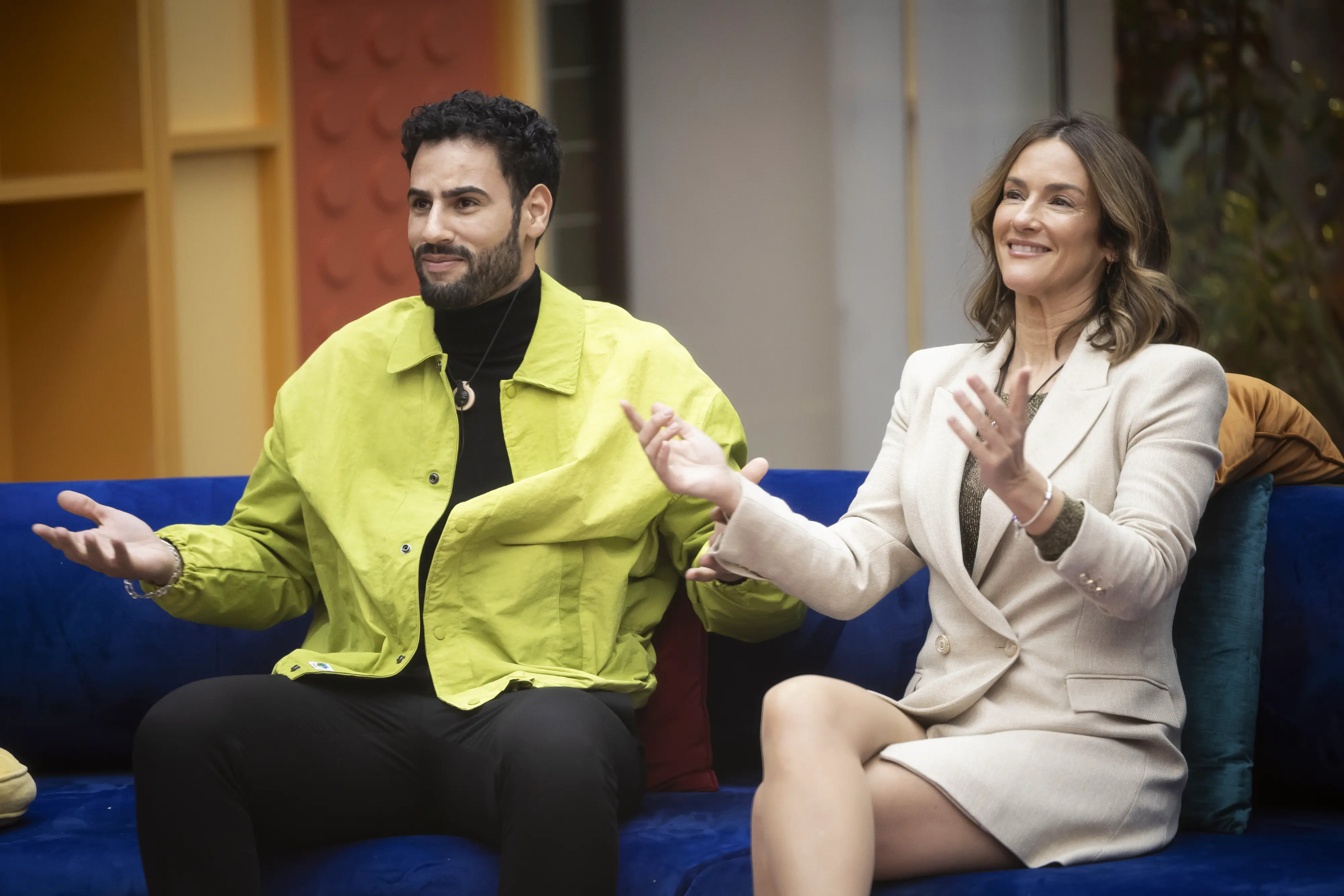 Asraf Beno y Elena Rodríguez en 'GH Dúo'.