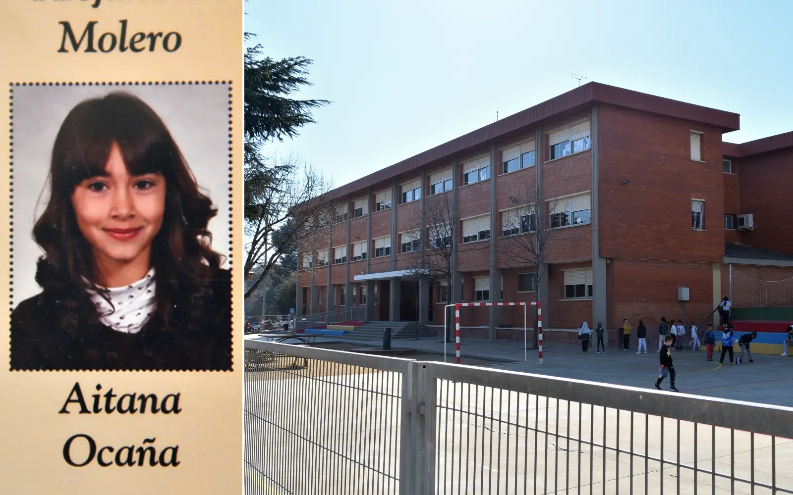 Aitana fue al colegio Germans Amat i Targa de Viladecans.