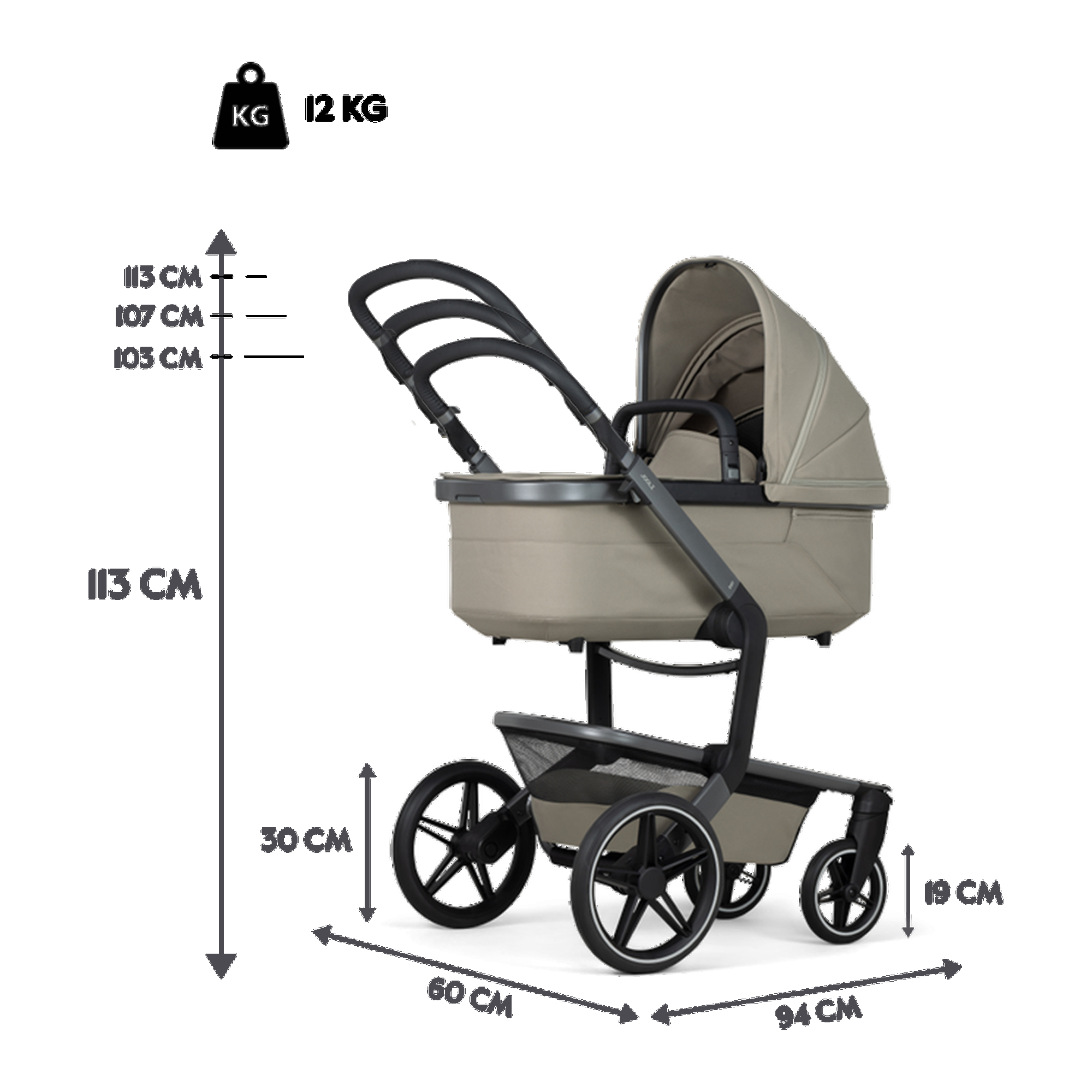 dimensiones carrito belén cuesta