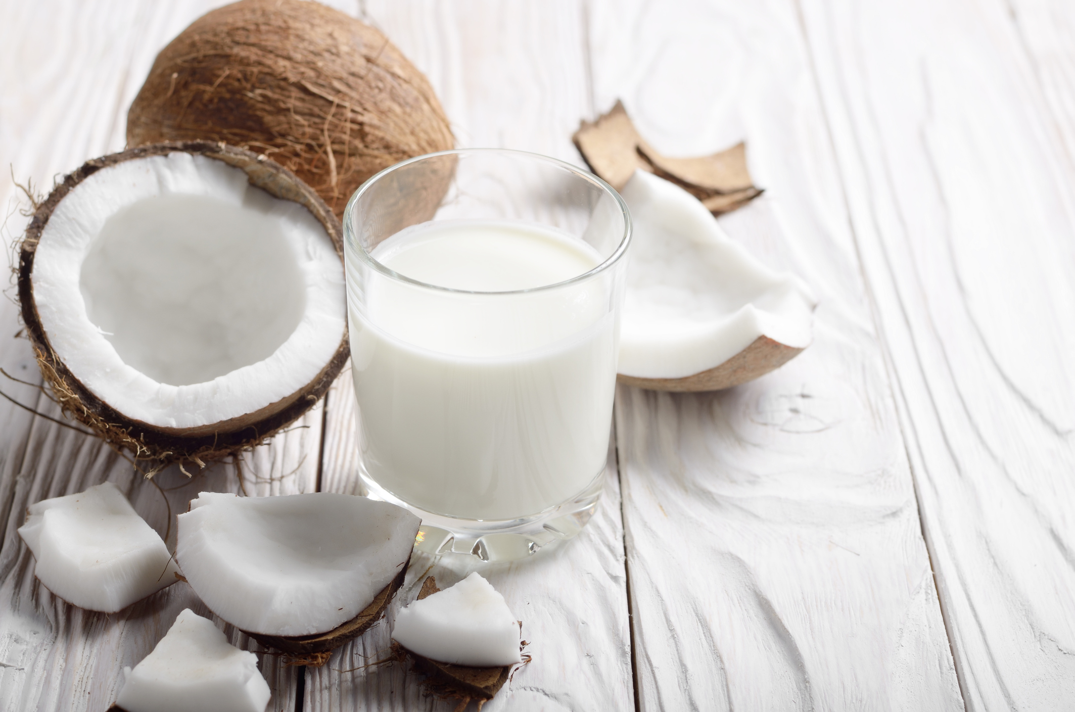 La consistencia de la leche de coco definirá la textura de tu mousse.