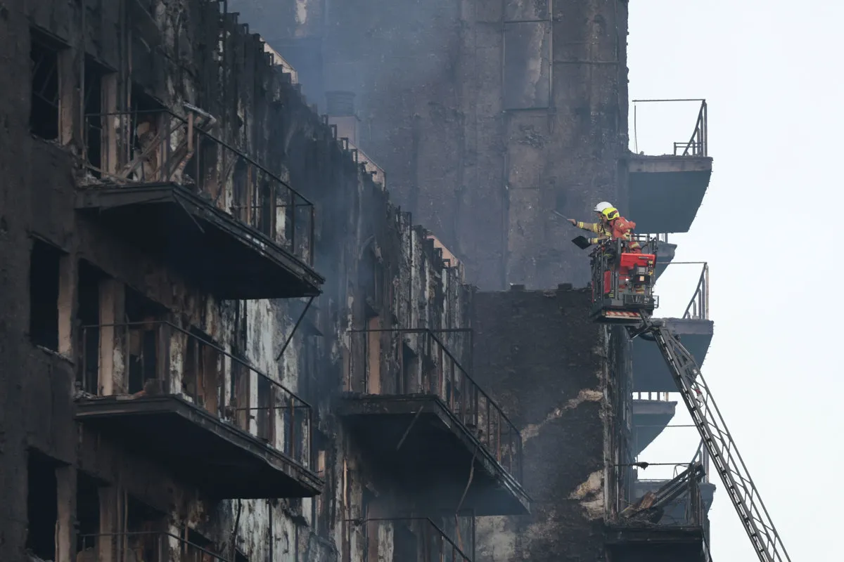 incendio valencia mensajes famosos