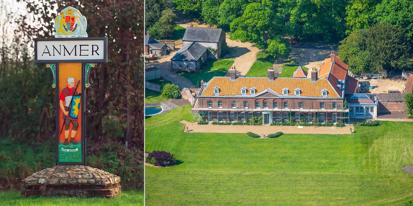 Los príncipes y sus hijos se han trasladado a Anmer Hall, Sandringham.