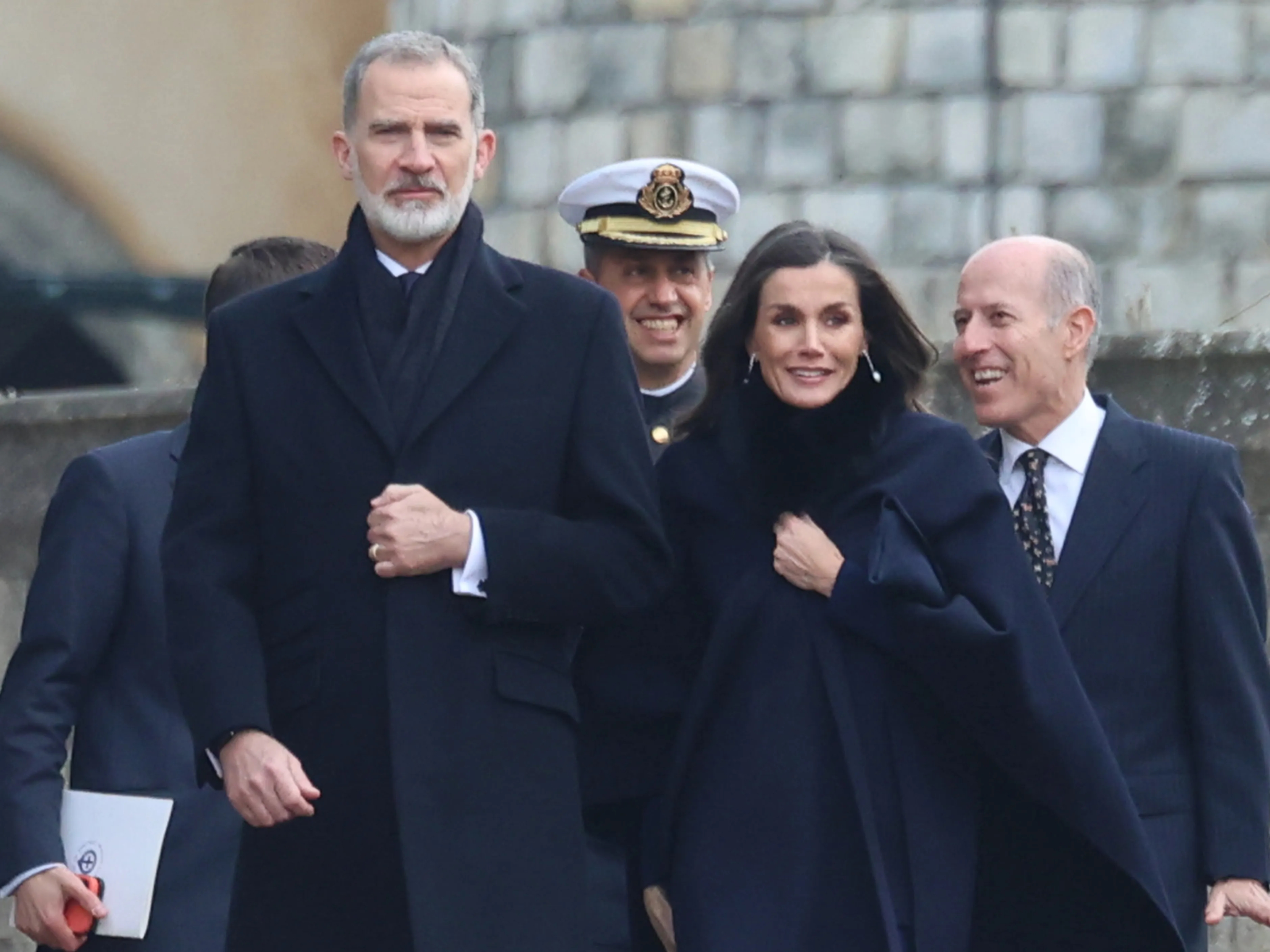 felipe letizia juan carlos funeral constantino