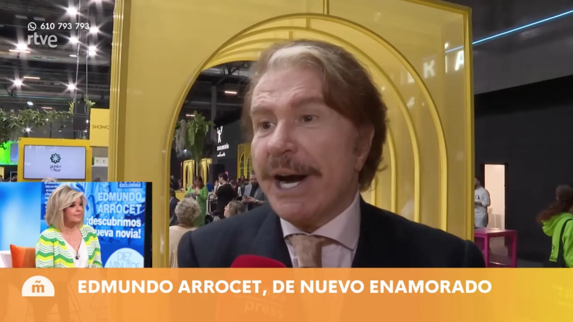 Terelu Campos, en 'Mañaneros', reaccionando a la noticia de Edmundo Arrocet.