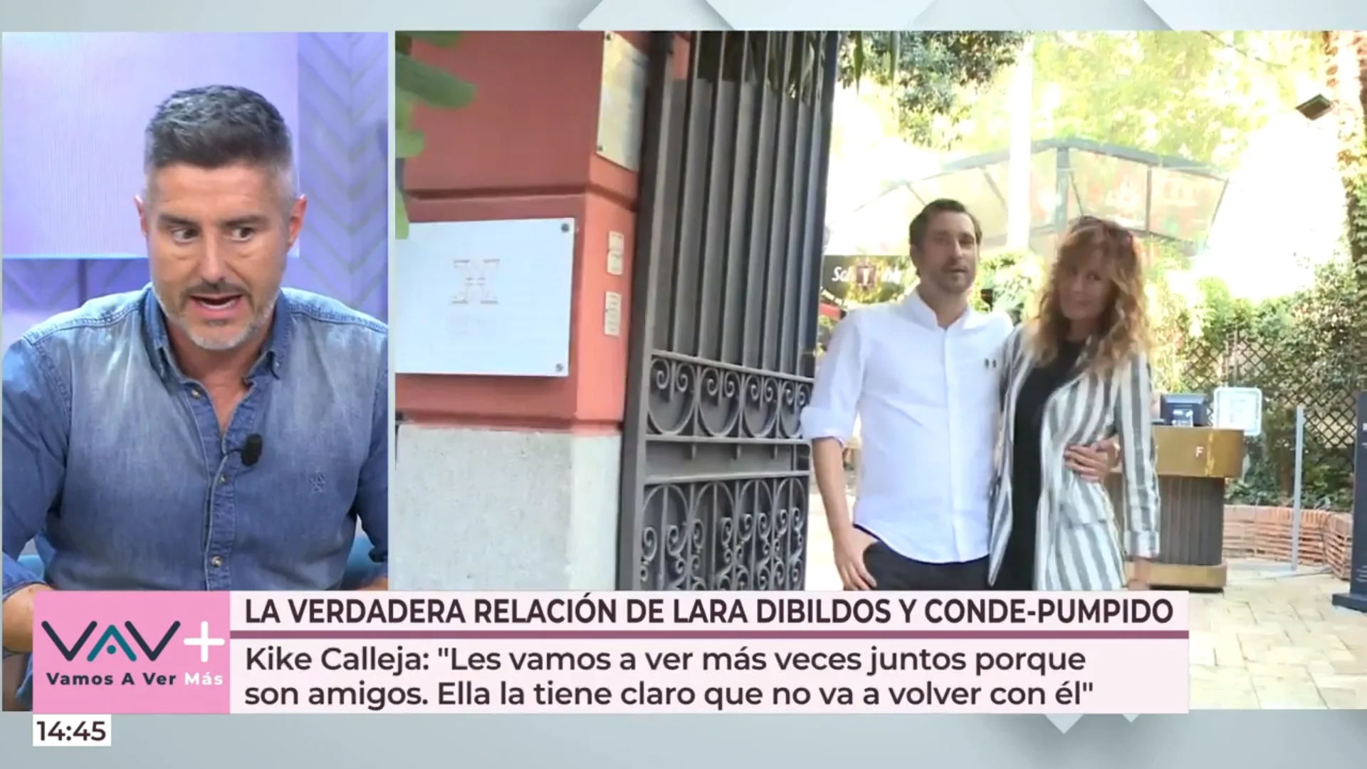 Pepe del Real ha dado otra versión sobre la actual relación de Lara y Conde-Pumpido (Telecinco)
