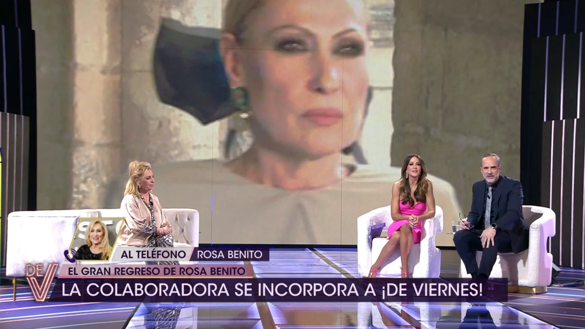 rosa benito vuelve telecinco