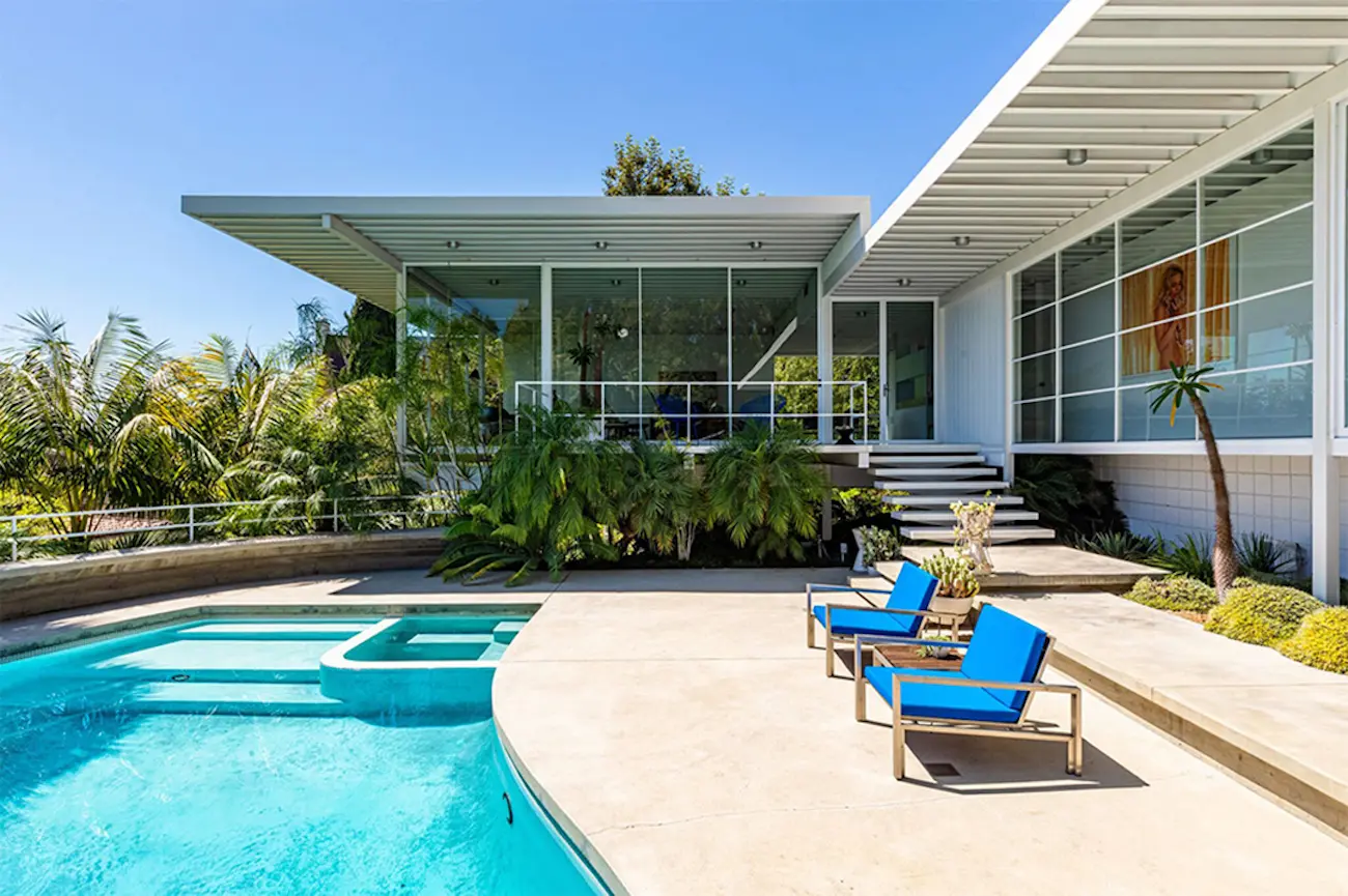 20 Casa Brad Pitt Los Angeles piscina 78