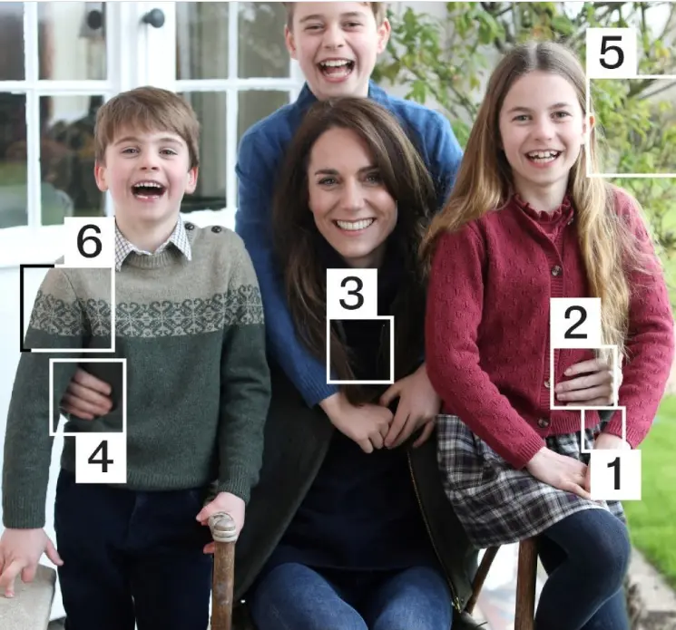 Las pistas de la foto retocada de Kate Middleton.