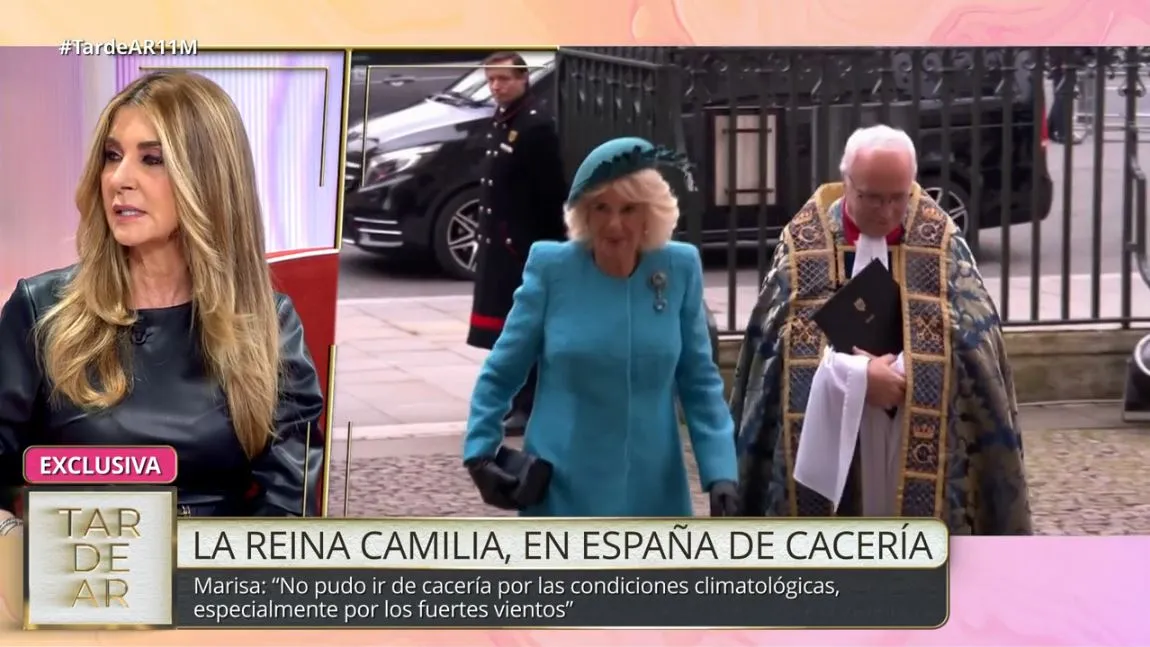 Camilla Parker ha estado en Ciudad Real cazando.