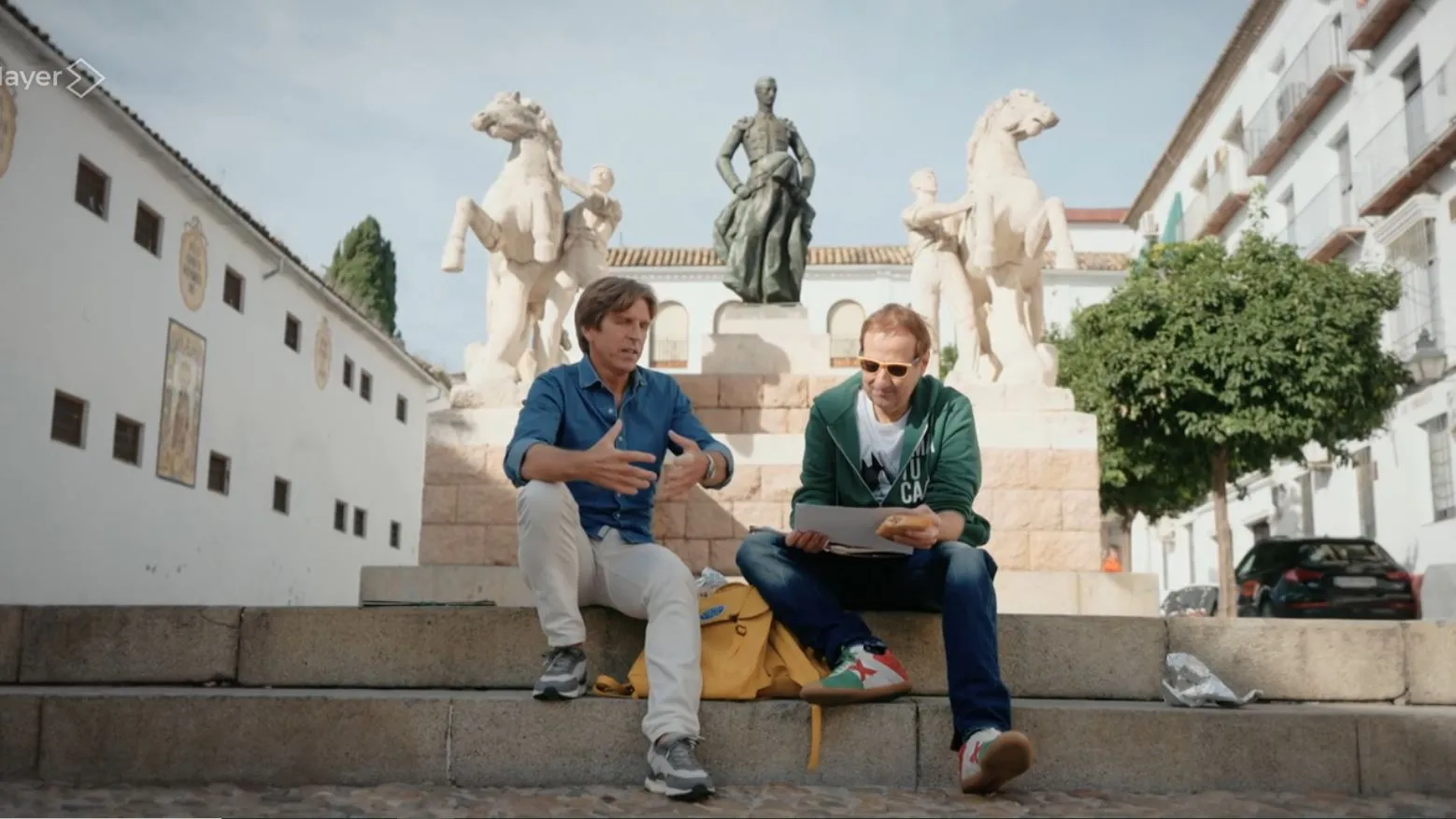 Manuel Díaz y Albert Espinosa en 'El camino a casa'.