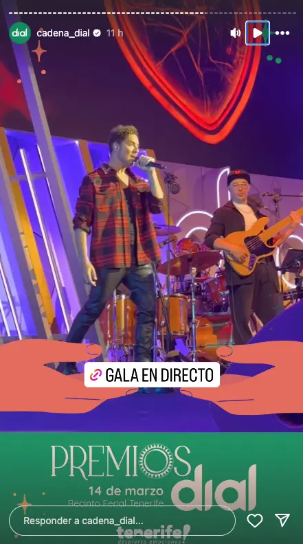 David Bisbal en los premios Dial 2024