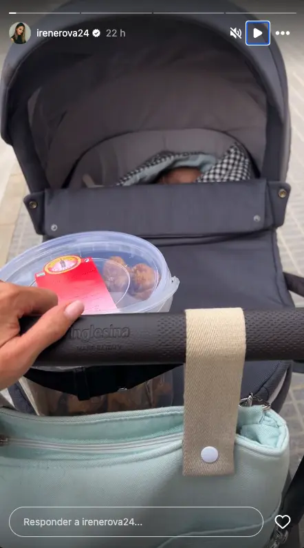 Carrito de bebé de la marca Inglesina que usa el sobrino de Irene Rosales